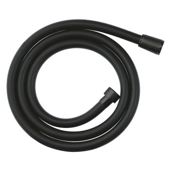 - GROHE-Silverflex TwistStop Wąż prysznicowy 150 cm phantom black 107061KF00 - 107061KF00 - Łazienki Szydłowski