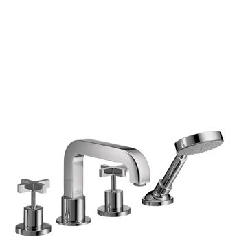 - Axor Citterio Bateria wannowa 4-otworowa chrom 39445000 - 39445000 - Łazienki Szydłowski