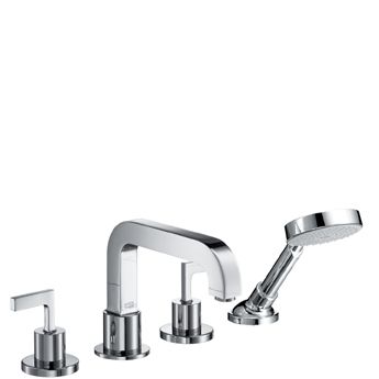 - Axor Citterio Bateria wannowa 4-otworowa chrom 39446000 - 39446000 - Łazienki Szydłowski
