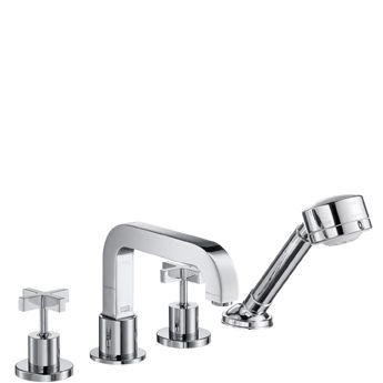 - Axor Citterio Bateria wannowa 4-otworowa chrom 39453000 - 39453000 - Łazienki Szydłowski