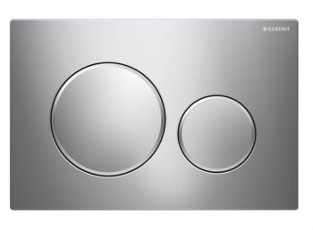 - GEBERIT Sigma 20 Przycisk spłukujący chrom błyszczący / matowy / błyszczący 115882KH1 - 115.882.KH.1 OB - Łazienki Szydłowski