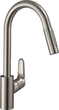 - HANSGROHE Focus bateria kuchenna kolor stal nierdzewna 31815800 - 31815800 - Łazienki Szydłowski