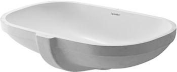- DURAVIT D-Code Umywalka podblatowa 49,5 x 29 cm, biały połysk 0338490000 - 0338490000 - Łazienki Szydłowski