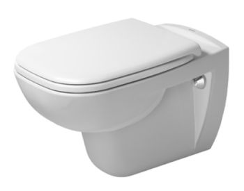 - DURAVIT D-Code Miska toaletowa WC 35,5x54,5 cm wisząca biały połysk 2535090000 - 25350900002 - Łazienki Szydłowski