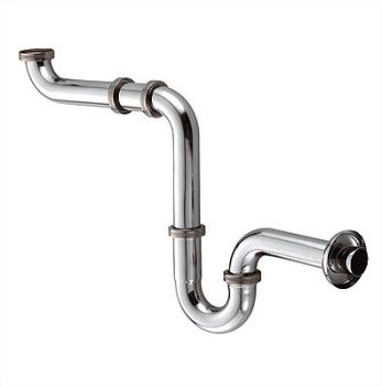 - KLUDI Syfon do montażu w miejscach niedostępnych chrom 102550500 - 1025505-00 - Łazienki Szydłowski