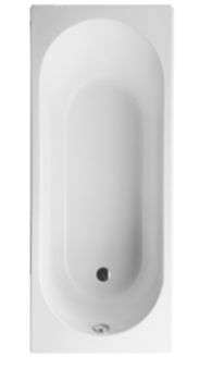 - VILLEROY&BOCH O.Novo Solo Wanna akrylowa 160 x 70 cm biała UBA160CAS2V01 - UBA160CAS2V-01 - Łazienki Szydłowski