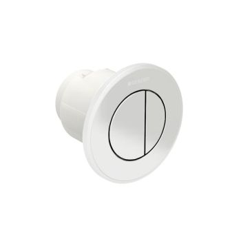 - GEBERIT Sigma 10 Przycisk zdalny, biały/chrom błyszczący 116055KJ1 - 116.055.KJ.1 - Łazienki Szydłowski