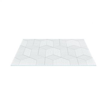  - DURAVIT DuraSquare Wkład szklany 57x38 cm wariant: Cubic line 0099648200 - 0099648200 - Łazienki Szydłowski