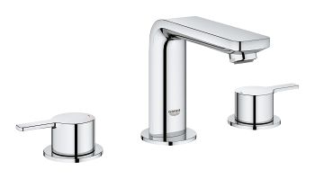 - GROHE- Lineare Trzyotworowa bateria umywalkowa rozmiar M chrom 20304001 - 20304001 - Łazienki Szydłowski