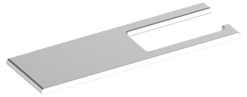 - KEUCO EDITION 400 Uchwyt na papier toaletowy z półką aluminium srebro eloksalowane (E6 EV1) 11573170000 - 11573170000 - Łazienki Szydłowski