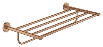- GROHE-Essentials Półka z wieszakiem na ręczniki kolor brushed warm sunset 40800DL1 - 40800DL1 - Łazienki Szydłowski