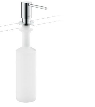  - Axor Uno Dozownik płynu chrom 42818000 - 42818000 - Łazienki Szydłowski