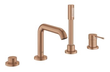 - GROHE-Essence 4 otworowa bateria wannowa kolor brushed warm sunset 19578DL1 - 19578DL1 - Łazienki Szydłowski