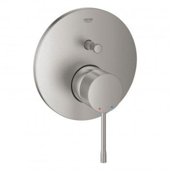 - GROHE-ESSENCE bateria wannowo prysznicowa kolor stal nierdzewna 24058DC1 - 24058DC1 - Łazienki Szydłowski