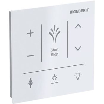 - GEBERIT AquaClean SELA Ścienny panel sterujący biały 147041SI1 - 147.041.SI.1 - Łazienki Szydłowski