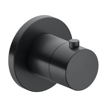- KEUCO IXMO Element zewnetrzny baterii termostatycznej, czarny szczotkowany chrom 59553130001 - 59553130001 - Łazienki Szydłowski