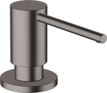 - HANSGROHE A41 Dozownik mydła 500 ml kolor czarny chrom szczotkowany 40438340 - 40438340 - Łazienki Szydłowski