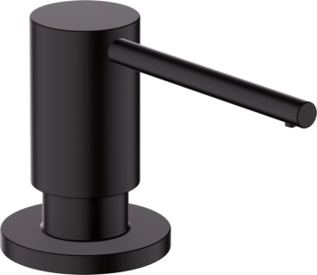 - HANSGROHE A41 Dozownik mydła 500 ml czarny mat 40438670 - 40438670 - Łazienki Szydłowski
