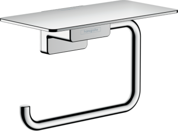 - HANSGROHE AddStoris Uchwyt na papier toaletowy z półką chrom 41772000 - 41772000 - Łazienki Szydłowski