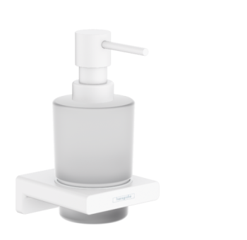 - HANSGROHE AddStoris Dozownik do mydła biały mat 41745700 - 41745700 - Łazienki Szydłowski