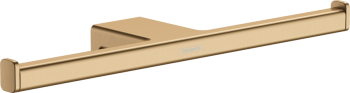 - HANSGROHE AddStoris Uchwyt na dwie rolki papieru toaletowego brąz szczotkowany 41748140 - 41748140 - Łazienki Szydłowski