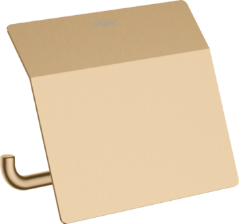 - HANSGROHE AddStoris Uchwyt na papier toaletowy z osłoną brąz szczotkowany 41753140 - 41753140 - Łazienki Szydłowski