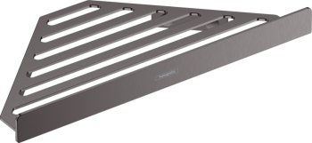 - HANSGROHE AddStoris Koszyk narożny czarny chrom szczotkowany 41741340 - 41741340 - Łazienki Szydłowski