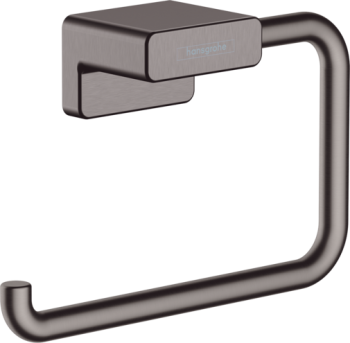 - HANSGROHE AddStoris Uchwyt na papier toaletowy bez osłony czarny chrom szczotkowany 41771340 - 41771340 - Łazienki Szydłowski