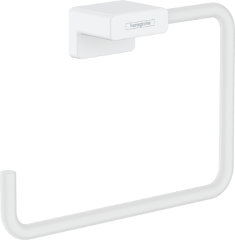 - HANSGROHE AddStoris Wieszak na ręcznik typu Ring biały mat 41754700 - 41754700 - Łazienki Szydłowski