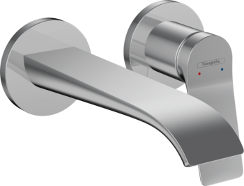 - HANSGROHE Vivenis bateria umywalkowa ścienna zasięg wylewki 19,2 cm chrom 75050000 - 75050000 - Łazienki Szydłowski