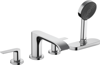 - HANSGROHE Vivenis 4-otworowa bateria na brzeg wanny z sBox chrom 75444000 - 75444000 - Łazienki Szydłowski