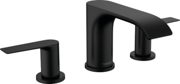  - HANSGROHE Vivenis 3-otworowa bateria umywalkowa czarny mat 75033670 - 75033670 - Łazienki Szydłowski