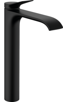  - HANSGROHE Vivenis bateria umywalkowa podwyższona 250 z EcoSmart, z zestawem odpływowym z cięgnem czarny mat 75040670 - 75040670 - Łazienki Szydłowski