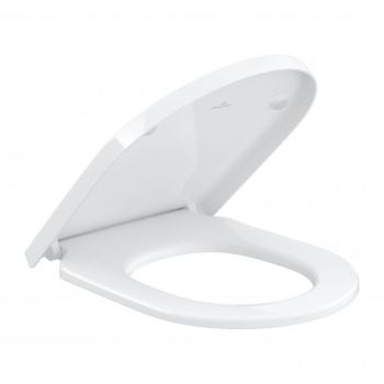 - VILLEROY&BOCH SUBWAY 3.0 deska sedesowa wolnoopadająca biała 8M42S101 - 8M42S101 - Łazienki Szydłowski
