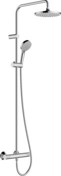- Hansgrohe Vernis Blend system prysznicowy z deszczownicą i termostat z EcoSmart chrom 26089000 - 26089000 - Łazienki Szydłowski