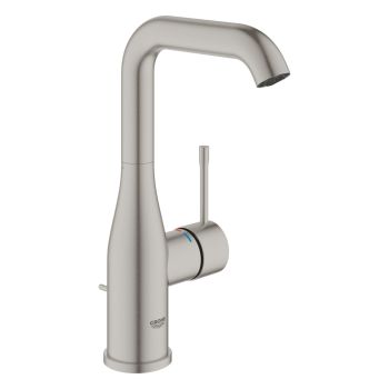- GROHE-Essence bateria umywalkowa rozmiar L kolor stal nierdzewna 24174DC1 - 24174DC1 - Łazienki Szydłowski