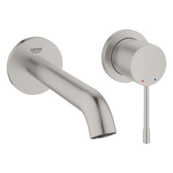 - GROHE-Essence 2-otworowa bateria umywalkowa rozmiar M stal nierdzewna 29192DC1 - 29192DC1 - Łazienki Szydłowski