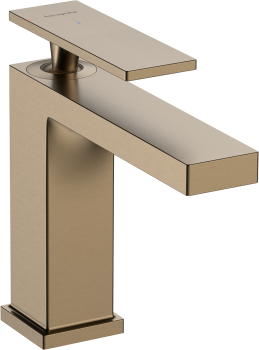 - HANSGROHE Tecturis E bateria umywalkowa 110 CoolStart bez kompletu odpływowego kolor brąz szczotkowany 73012140 - 73012140 - Łazienki Szydłowski
