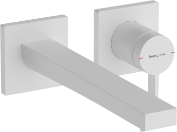  - HANSGROHE Tecturis E bateria umywalkowa ścienna, z wylewką 22,5 cm kolor biały mat 73051700 - 73051700 - Łazienki Szydłowski
