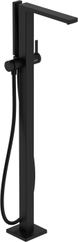  - HANSGROHE Tecturis E bateria wannowa, wolnostojąca kolor czarny mat 73445670 - 73445670 - Łazienki Szydłowski