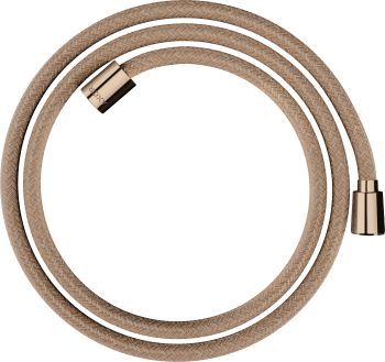 - Axor ShowerSolutions Tekstylny wąż prysznicowy 160 cm z nakrętką stożkową i cylindryczną czerwone złoto polerowane 28259300 - 28259300 - Łazienki Szydłowski