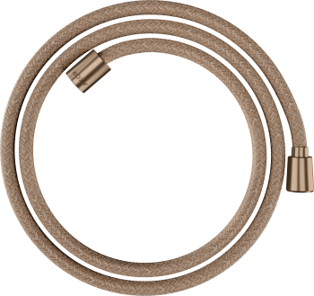  - Axor ShowerSolutions Tekstylny wąż prysznicowy 160 cm z nakrętką stożkową i cylindryczną czerwone złoto szczotkowane 28259310 - 28259310 - Łazienki Szydłowski