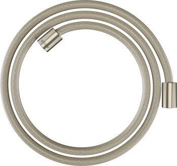 - Axor ShowerSolutions Tekstylny wąż prysznicowy 160 cm z nakrętkami cylindrycznymi nikiel szczotkowany 28261820 - 28261820 - Łazienki Szydłowski