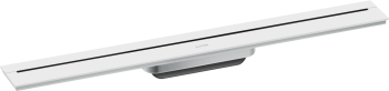 - Axor Drain Element zewnętrzny odpływu liniowego 70 cm, przyścienny biały mat 42525700 - 42525700 - Łazienki Szydłowski