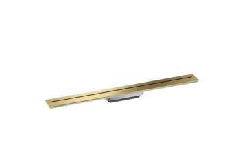 - Axor Drain Element zewnętrzny odpływu liniowego 800, przyścienny mosiądz szczotkowany 42526950 - 42526950 - Łazienki Szydłowski