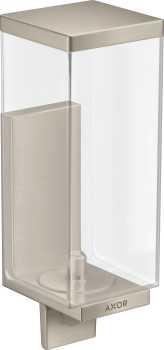 - Axor Universal Rectangular Dozownik mydła w płynie nikiel szczotkowany 42610820 - 42610820 - Łazienki Szydłowski