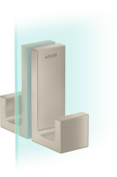 - Axor Universal Rectangular Uchwyt drzwi prysznicowych nikiel szczotkowany 42639820 - 42639820 - Łazienki Szydłowski