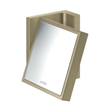 - Axor Universal Rectangular Lustro kosmetyczne nikiel szczotkowany 42649820 - 42649820 - Łazienki Szydłowski