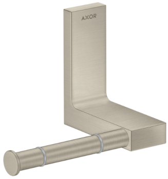 - Axor Universal Rectangular Uchwyt na papier toaletowy nikiel szczotkowany 42656820 - 42656820 - Łazienki Szydłowski