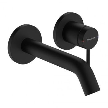 - HANSGROHE Tecturis S bateria umywalkowa z wylewką 16,5 cm czarny mat 73350670 - 73350670 - Łazienki Szydłowski